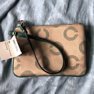 Ash dot art small wristlet by Coach
